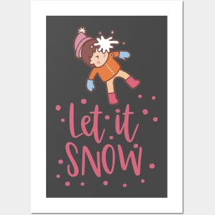 Let It Snow Posters and Art